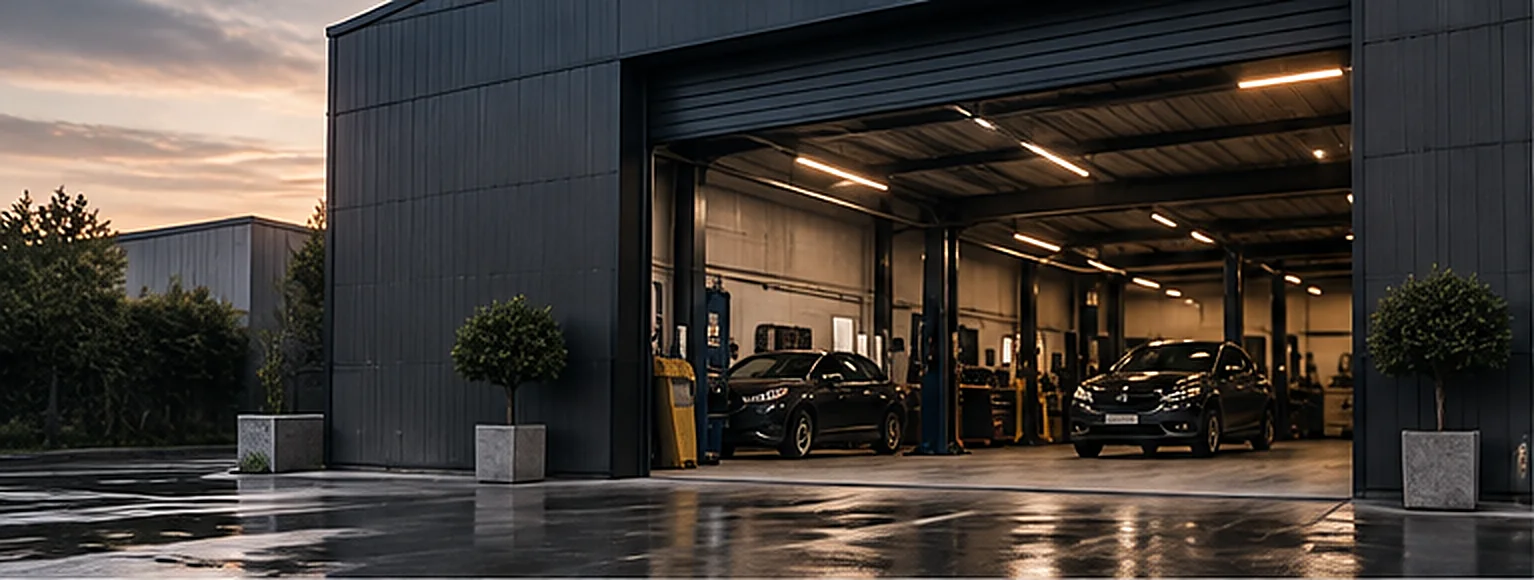 Le garage RG Auto au 35 rue de l'Avenir, Saint-Gratien