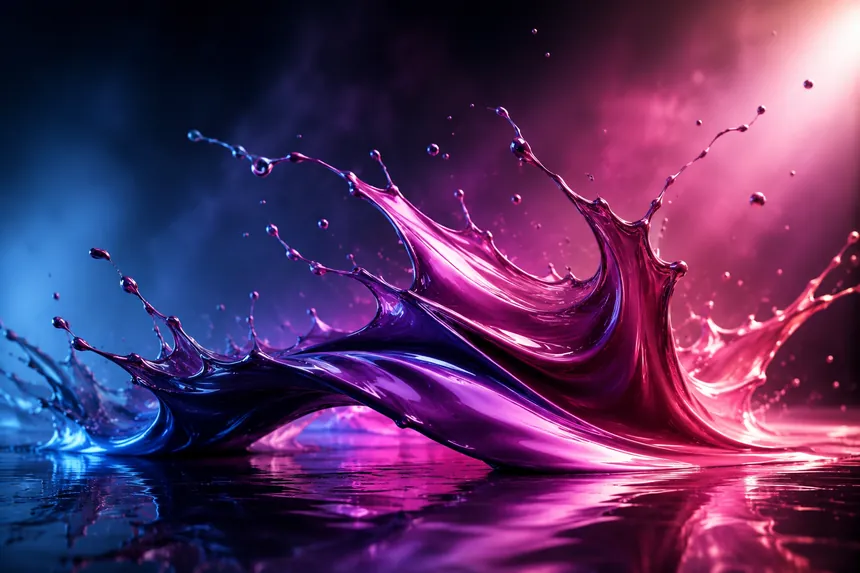 Peinture liquide en projection